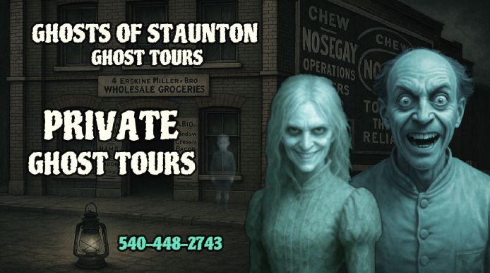 private ghost tours staunton va